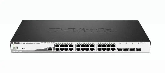 28-Port Gigabit PoE+ Smart D-LINK