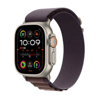 Thumbnail for Apple Watch Ultra 2 GPS + Cellular, 49mm Titanium Case w/ Indigo Alpine Loop - Large APPLE