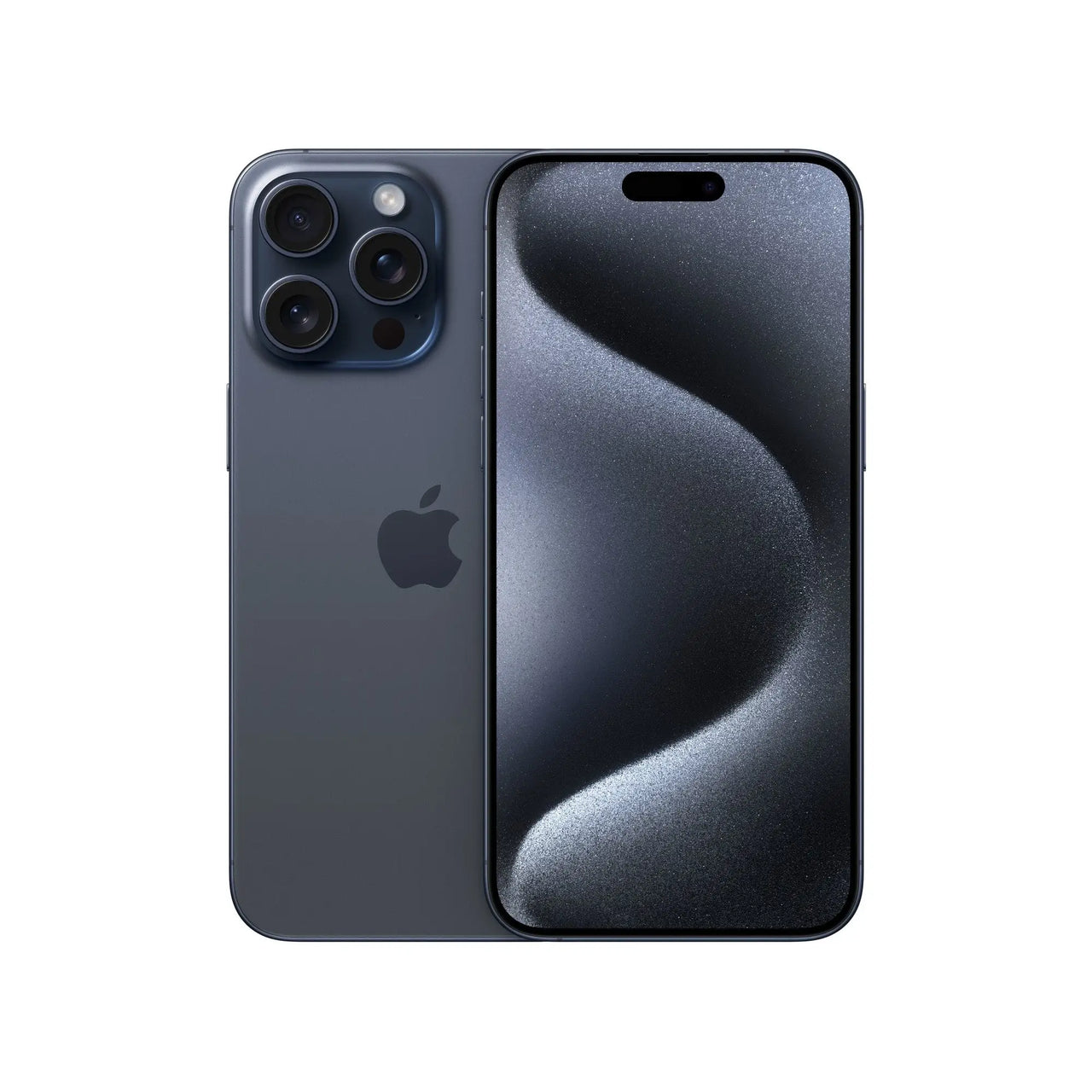 Apple iPhone 15 Pro Max - 5G smartphone - dual-SIM / Internal Memory 256 GB - OLED display - 6.7" - 2796 x 1290 pixels (120 Hz) - 3x rear cameras 48 MP, 12 MP, 12 MP - front camera 12 MP - blue titanium APPLE