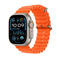 Thumbnail for Apple Watch Ultra 2 GPS + Cellular, 49mm Titanium Case w/ Orange Ocean Band APPLE